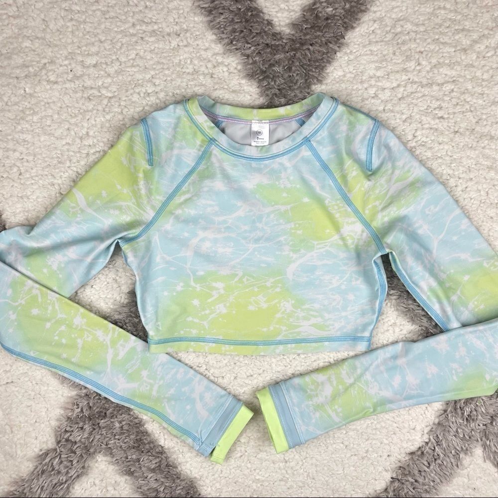 Girls Ivivva Cropped Swim Top
